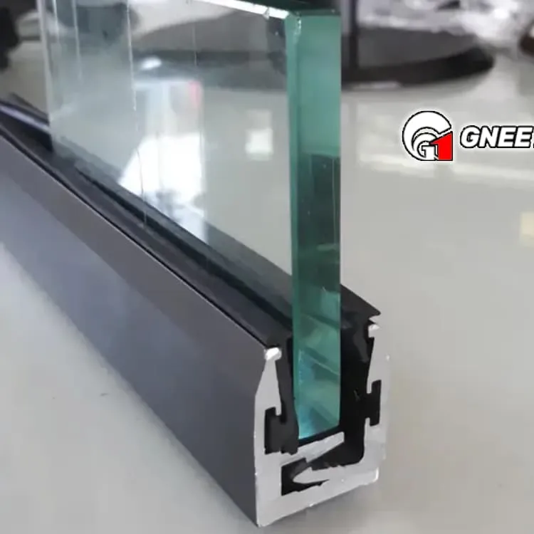 6082 Extrusion Frameless Glass Railing