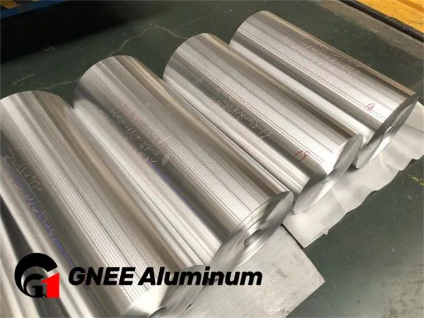 Aluminum Foil Roll Sliver Paper 8011